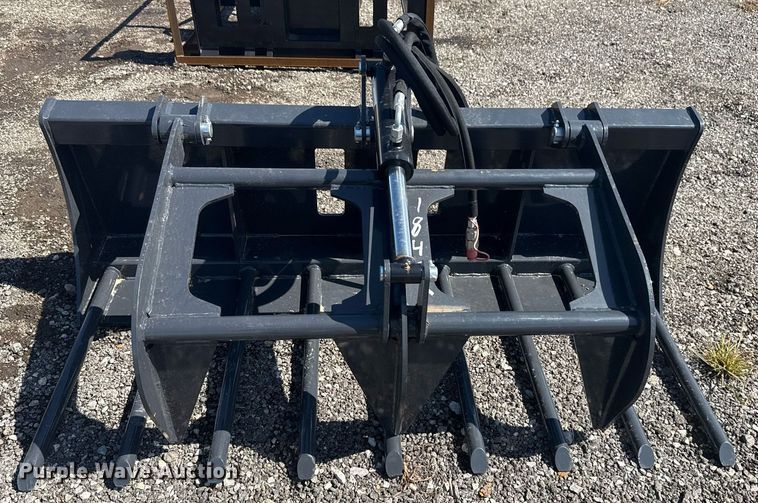 image for item DS3814 2025 Wolverine MFG-13-63W skid steer rock grapple bucket