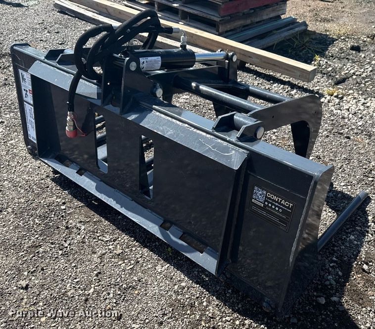 image for item DS3814 2025 Wolverine MFG-13-63W skid steer rock grapple bucket