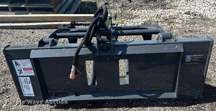 image for item DS3814 2025 Wolverine MFG-13-63W skid steer rock grapple bucket