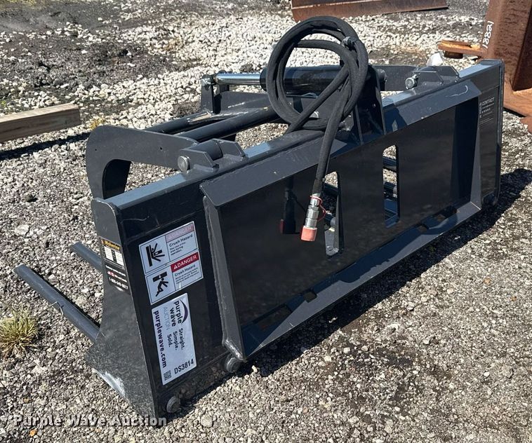 image for item DS3814 2025 Wolverine MFG-13-63W skid steer rock grapple bucket