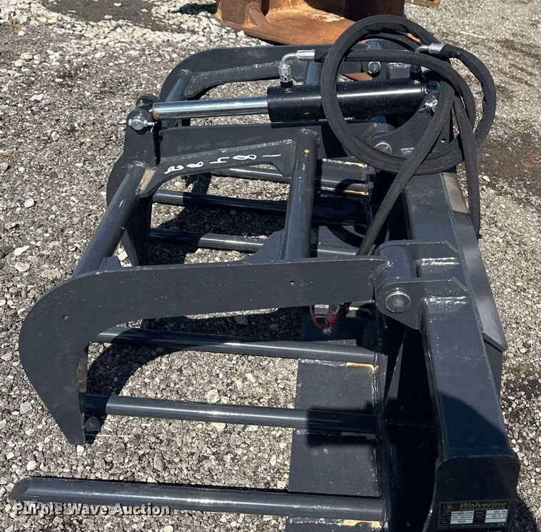 image for item DS3814 2025 Wolverine MFG-13-63W skid steer rock grapple bucket