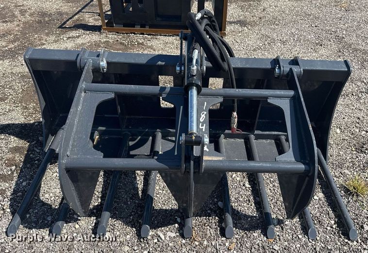 image for item DS3814 2025 Wolverine MFG-13-63W skid steer rock grapple bucket