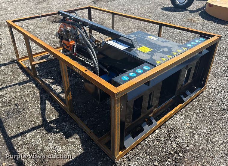 image for item DS3815 2025 Mower King ECSSCT72 skid steer trencher