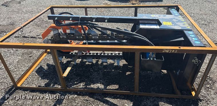 image for item DS3815 2025 Mower King ECSSCT72 skid steer trencher