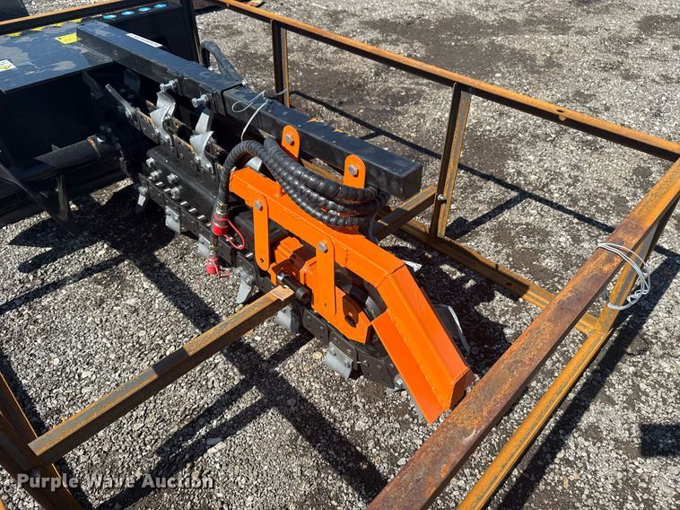 image for item DS3815 2025 Mower King ECSSCT72 skid steer trencher