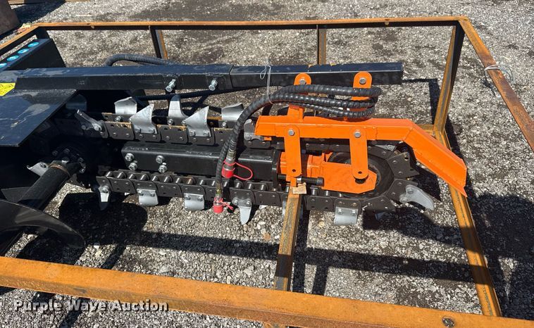 image for item DS3815 2025 Mower King ECSSCT72 skid steer trencher