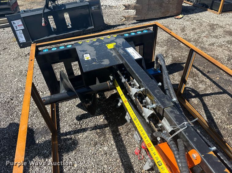 image for item DS3815 2025 Mower King ECSSCT72 skid steer trencher