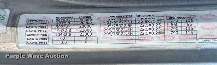 image for item DS3819 2013 Peterbilt 388 vacuum truck