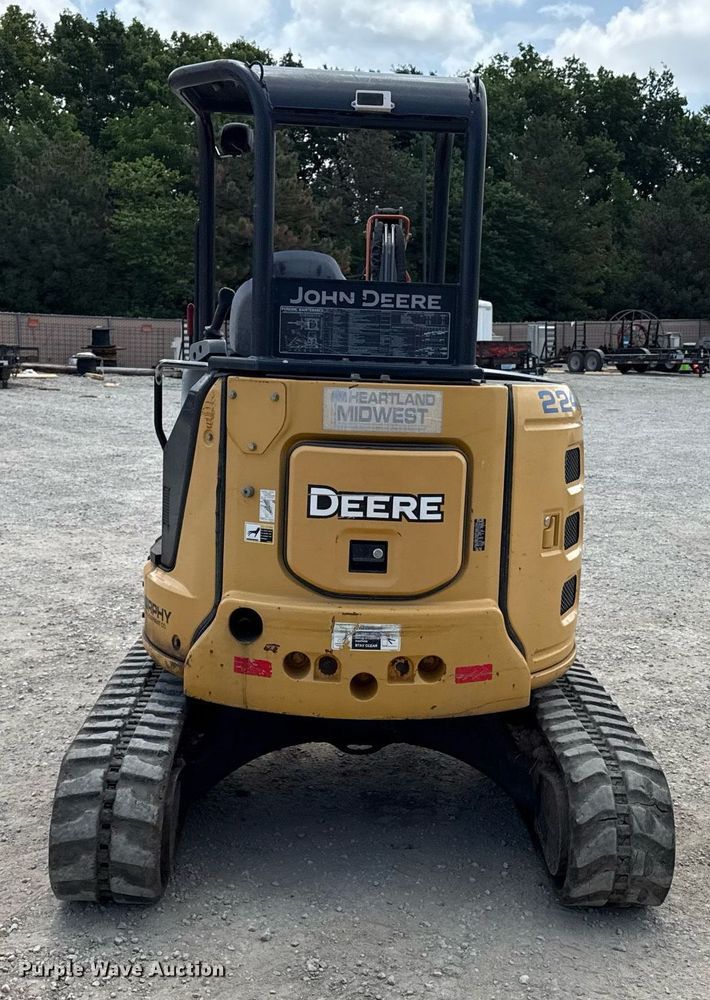 image for item DS4376 2016 John Deere 35G mini excavator