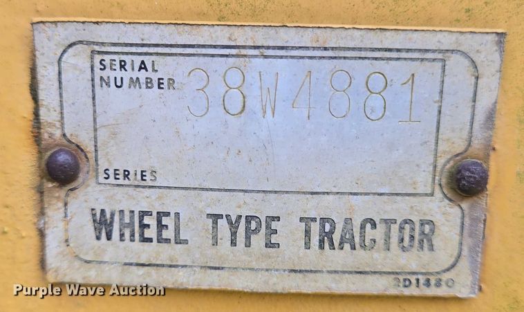 image for item DT4949 1977 Caterpillar 613B scraper