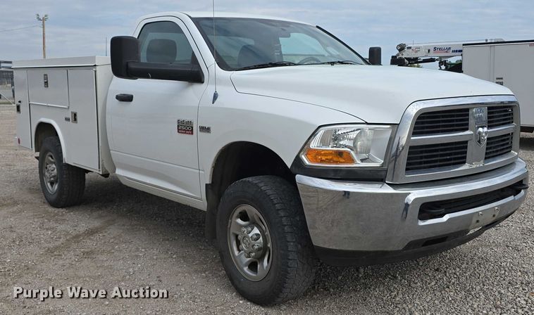 image for item DT6904 2010 Dodge Ram 2500 utility bed pickup truck