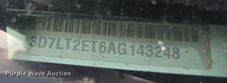 image for item DT6904 2010 Dodge Ram 2500 utility bed pickup truck