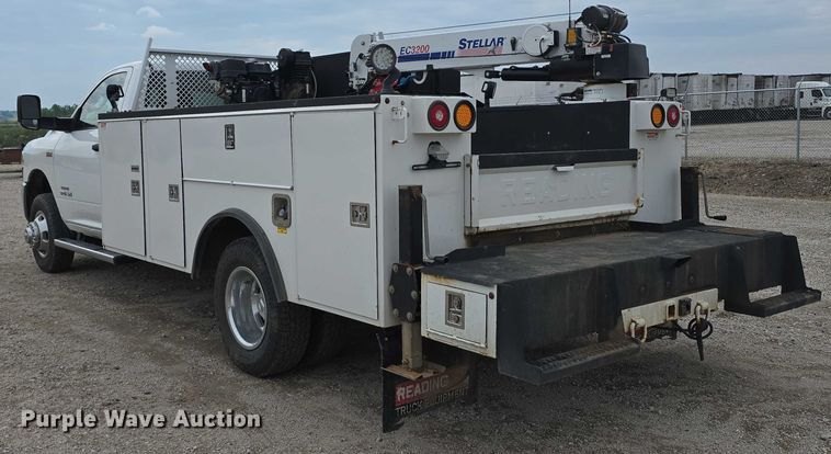 image for item DT6906 2021 Dodge Ram 3500  utility bed pickup truck