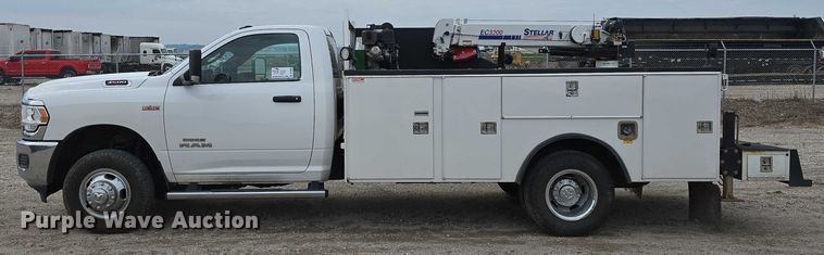 image for item DT6906 2021 Dodge Ram 3500  utility bed pickup truck