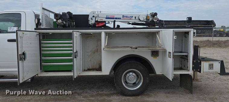 image for item DT6906 2021 Dodge Ram 3500  utility bed pickup truck