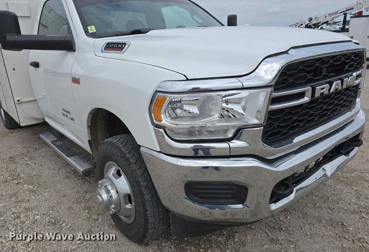 image for item DT6906 2021 Dodge Ram 3500  utility bed pickup truck