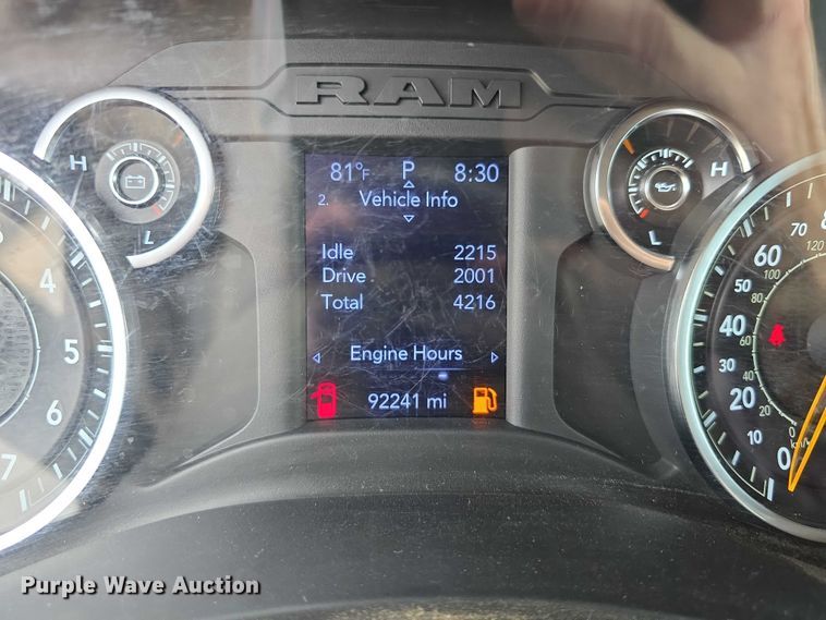 image for item DT6906 2021 Dodge Ram 3500  utility bed pickup truck