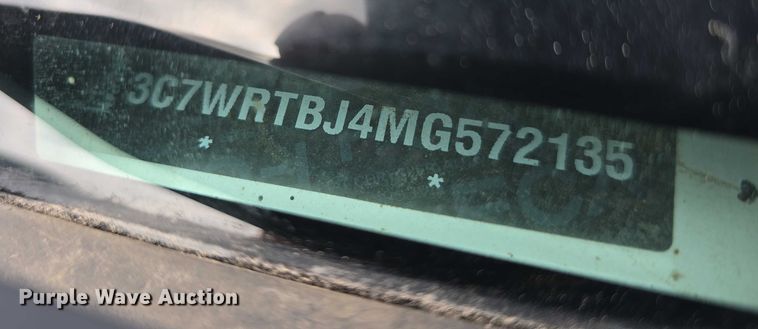 image for item DT6906 2021 Dodge Ram 3500  utility bed pickup truck