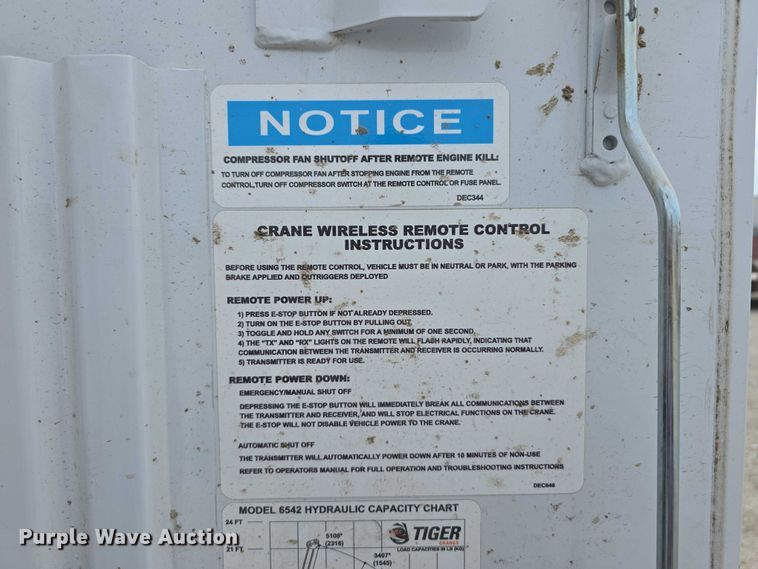 image for item DT6908 2021 Dodge Ram 5500 utility / service truck