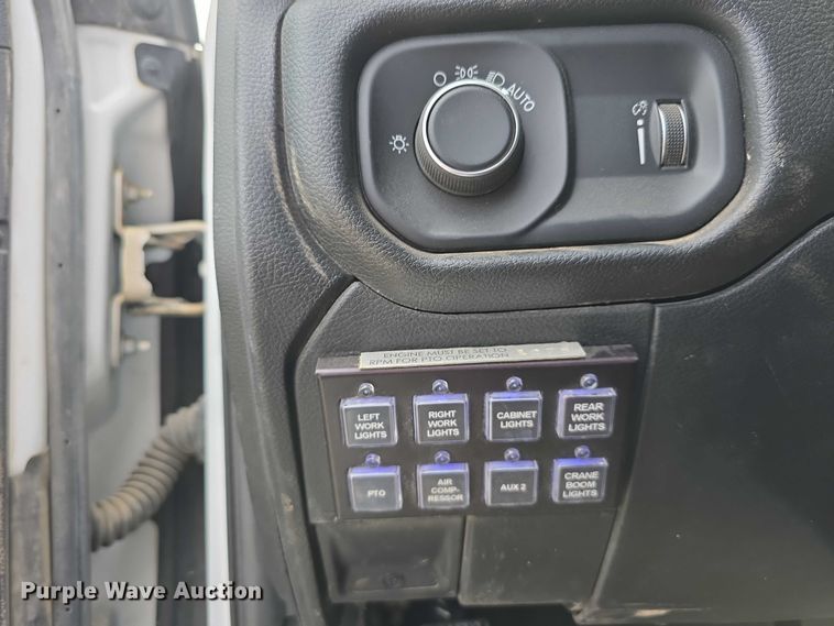 image for item DT6908 2021 Dodge Ram 5500 utility / service truck