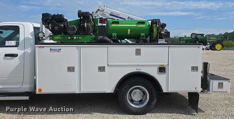 image for item DT6909 2021 Dodge  Ram 3500 utility bed pickup truck