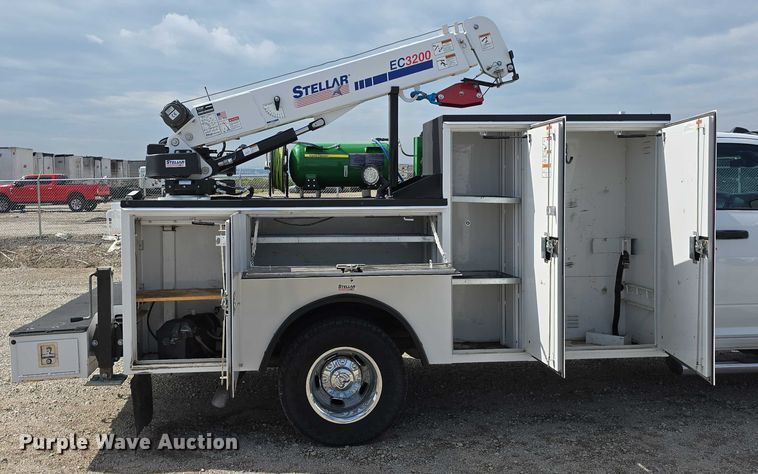 image for item DT6909 2021 Dodge  Ram 3500 utility bed pickup truck