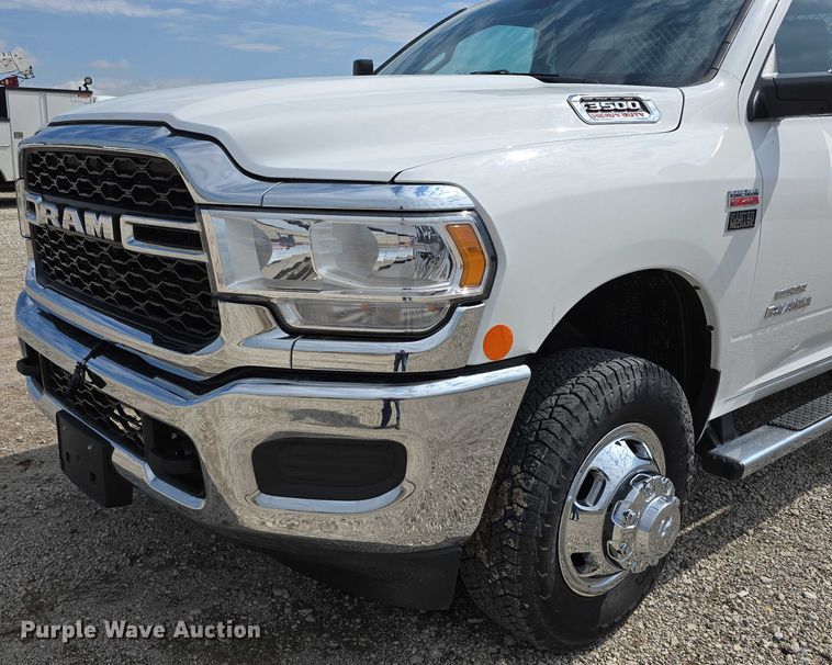 image for item DT6909 2021 Dodge  Ram 3500 utility bed pickup truck