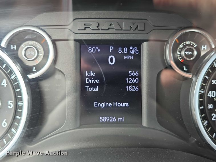 image for item DT6909 2021 Dodge  Ram 3500 utility bed pickup truck