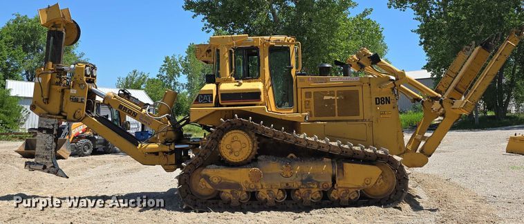 image for item DT6970 1990 Caterpillar D8N cable plow
