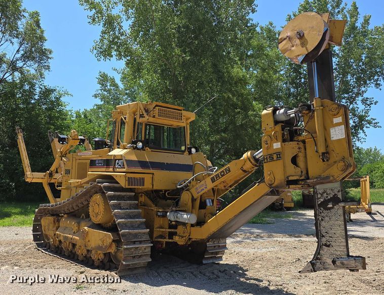 image for item DT6970 1990 Caterpillar D8N cable plow