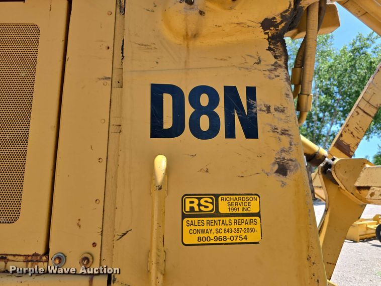 image for item DT6970 1990 Caterpillar D8N cable plow