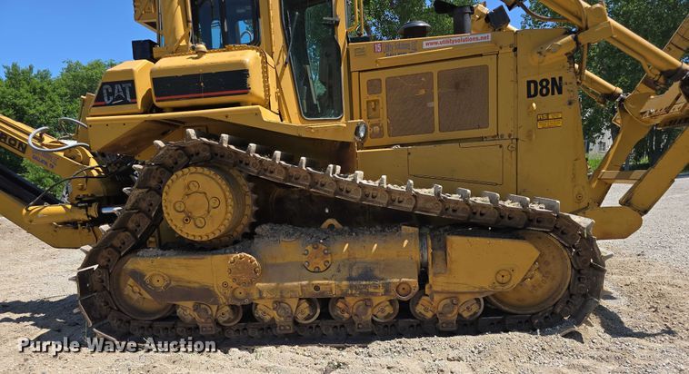 image for item DT6970 1990 Caterpillar D8N cable plow