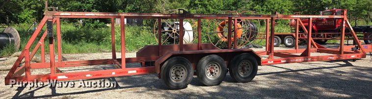 image for item DT6972 2008 JTC Sales JTC-21000 reel trailer