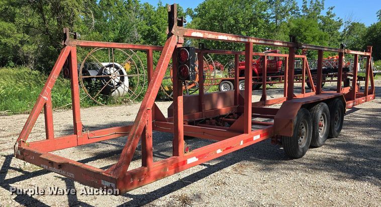 image for item DT6972 2008 JTC Sales JTC-21000 reel trailer