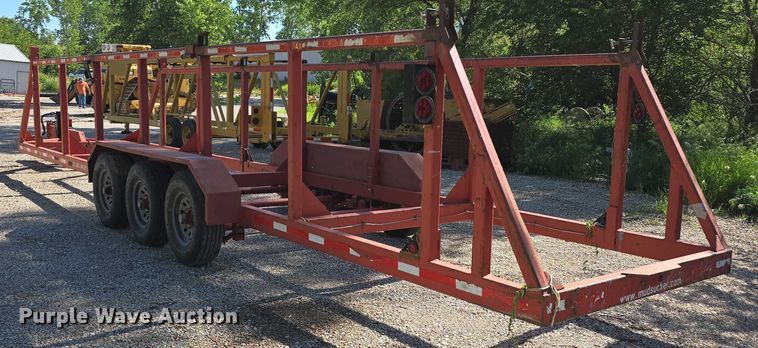 image for item DT6972 2008 JTC Sales JTC-21000 reel trailer