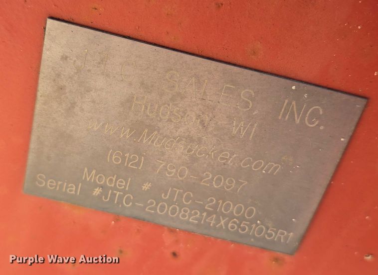 image for item DT6972 2008 JTC Sales JTC-21000 reel trailer