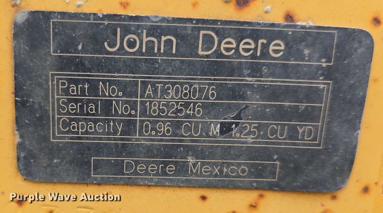 image for item DT6981 2007 John Deere 310TJ backhoe