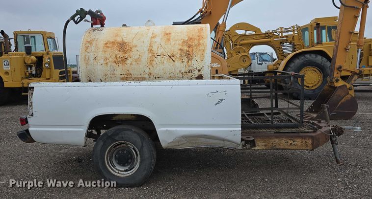 image for item DT6982 Shop built fuel trailer