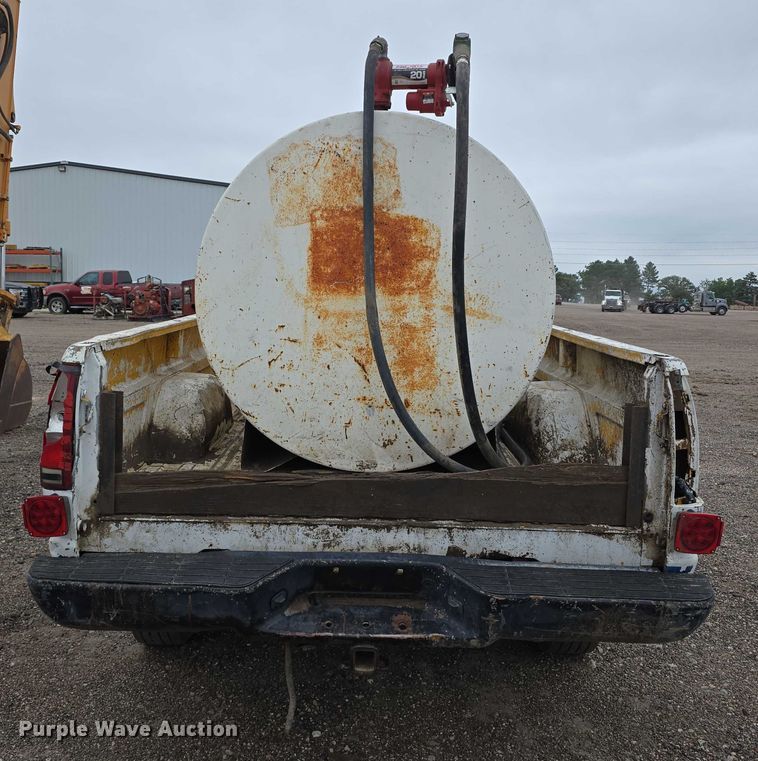 image for item DT6982 Shop built fuel trailer