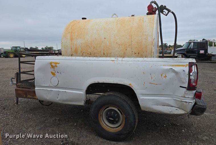 image for item DT6982 Shop built fuel trailer