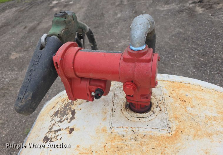 image for item DT6982 Shop built fuel trailer