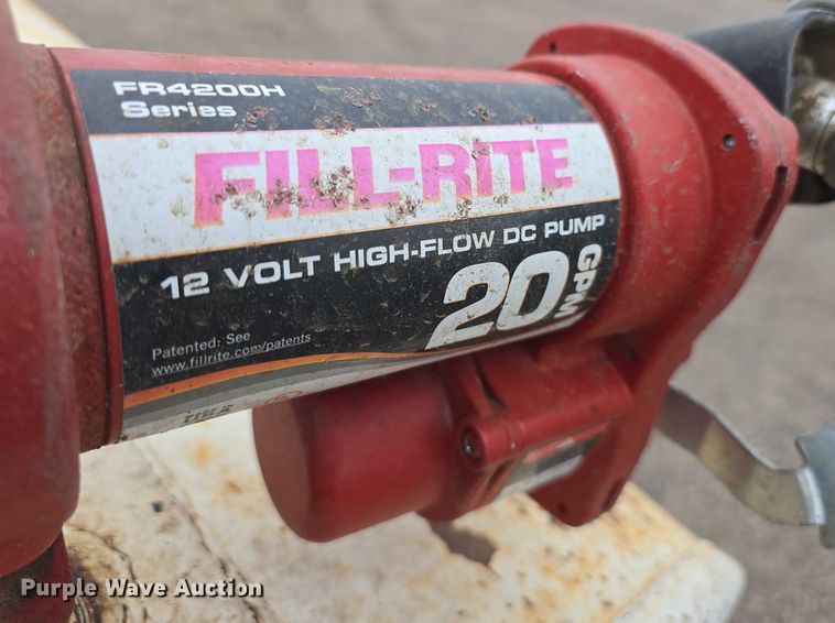 image for item DT6982 Shop built fuel trailer