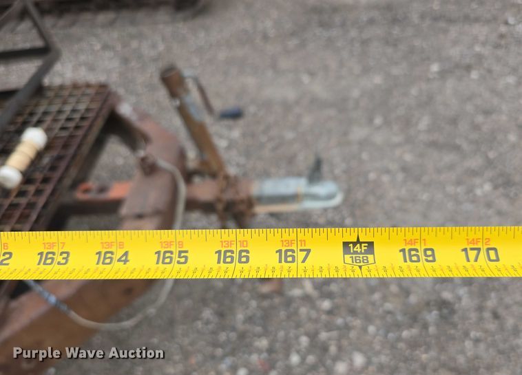 image for item DT6982 Shop built fuel trailer