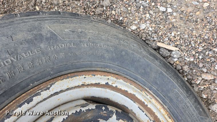 image for item DT6982 Shop built fuel trailer