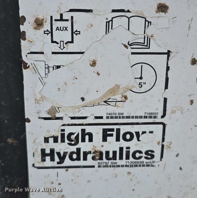 image for item DT6983 2019 Bobcat T595 tracked skid steer loader