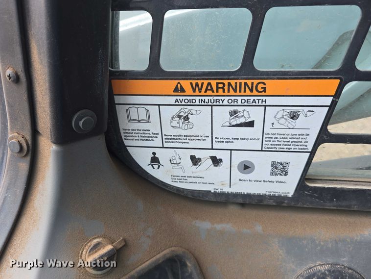 image for item DT6983 2019 Bobcat T595 tracked skid steer loader