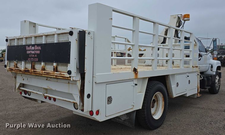 image for item DT6987 1992 GMC TopKick crane truck