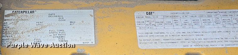 image for item DT6987 1992 GMC TopKick crane truck