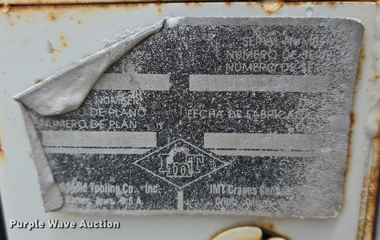 image for item DT6987 1992 GMC TopKick crane truck