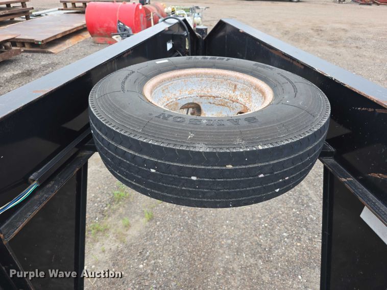 image for item DT6988 2002 Travalong equipment trailer